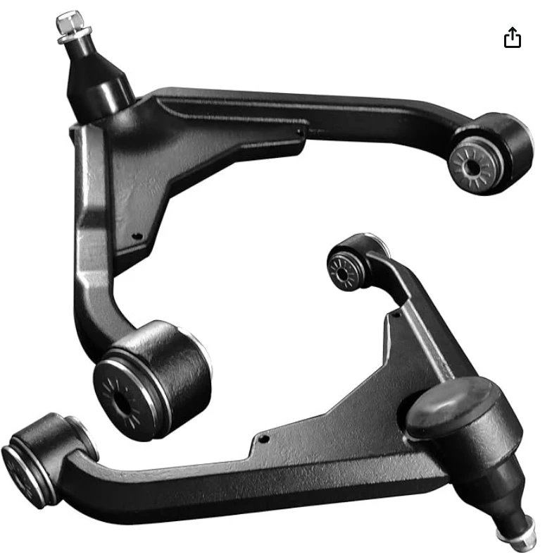 CONTROL ARM TZKB-00CH-24F Black (rubber)